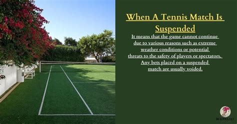 tennis game suspended meaning